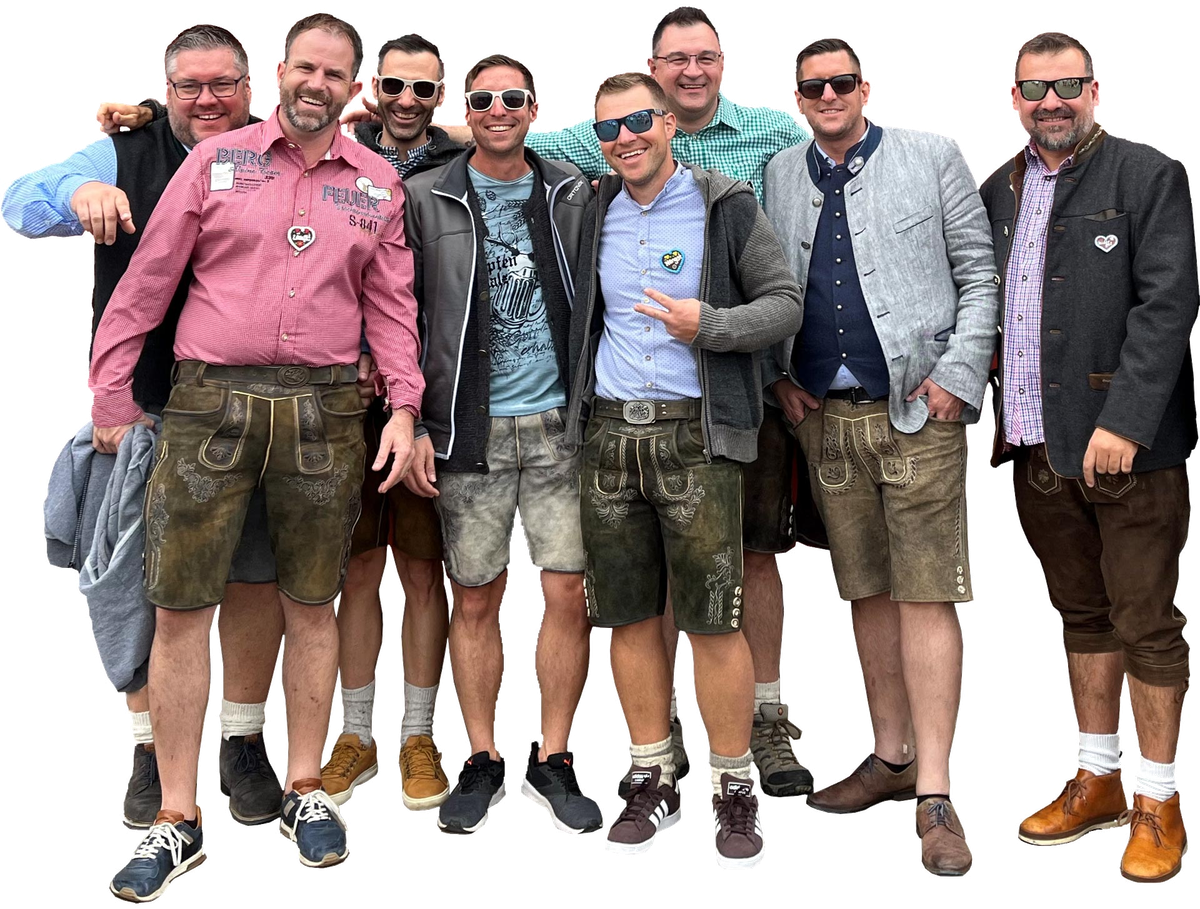 Die Wasenfreunde am Cannstatter Wasen